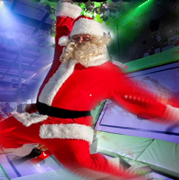 AIREA51 Christmas Santa Trampoline Party