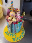 Stacked Candy Birthday Cake